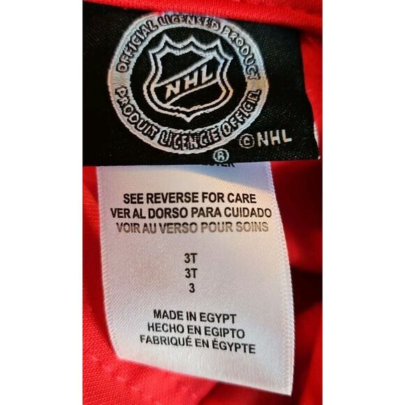 Washington Capitals Hooded Pocket Toddler Sweatshirt Size 3T NWT Red - Picture 8 of 9